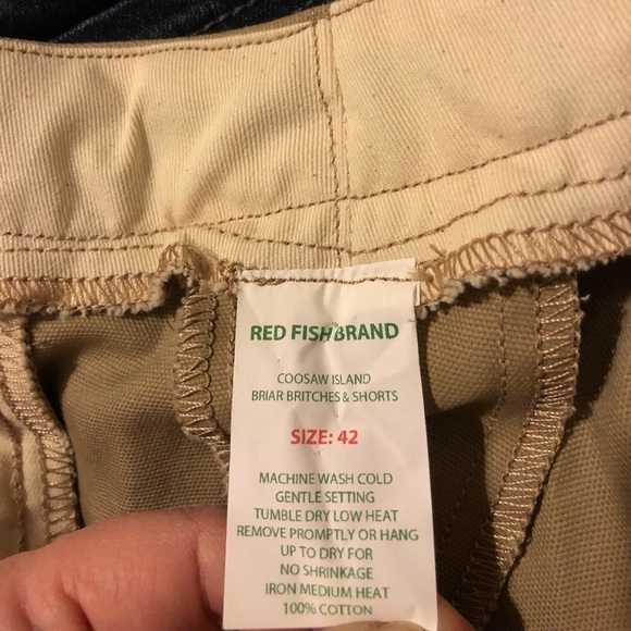 Red Fish Brand Coosaw Island Briar Britches and Shorts - Picture 4 of 4